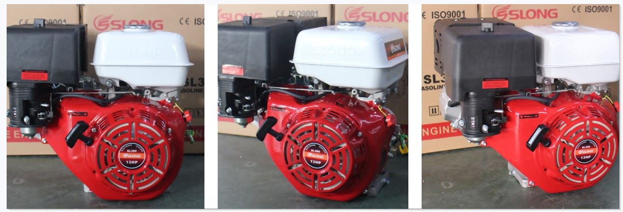 13HP gasoline powered engine