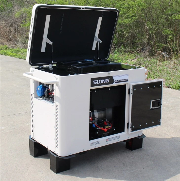 Silent Air Cooled Three Phase Generators 10kw
